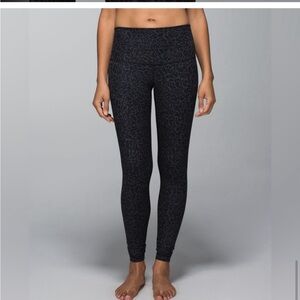 Rare Lululemon Wunder Under Pant Luxtreme Petal Camo Print Leggings